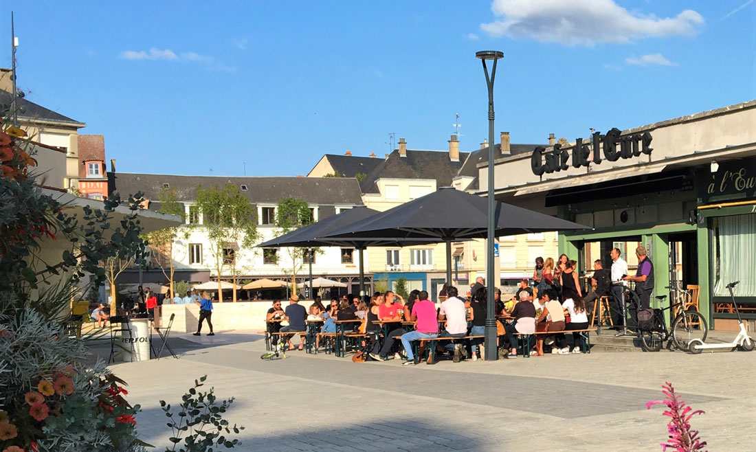 Café de l'Eure Evreux  C. Michaud  ADT Eure