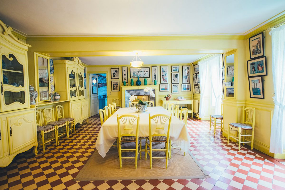 Salle, Maison de Claude Monet, Giverny © Max Coquart, Best Jobers