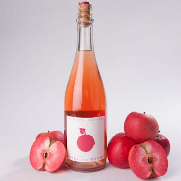 Cidre rosé © Ferme du Louviers