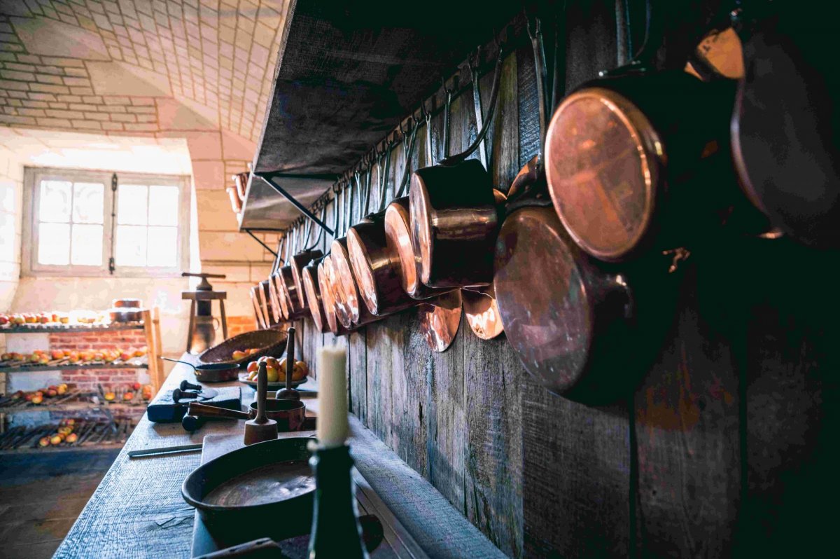 Cuisine Château de Beaumesnil - Département de l'Eure - A. Papa