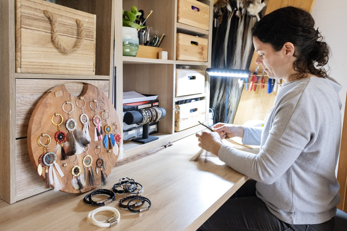 Amélie Sanson, , artisan d'art de l'Eure