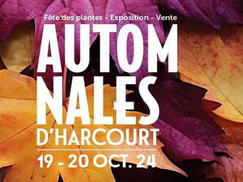 Affiche Automnales d'Harcourt à faire pendant les vacances de la Toussaint dans l'Eure