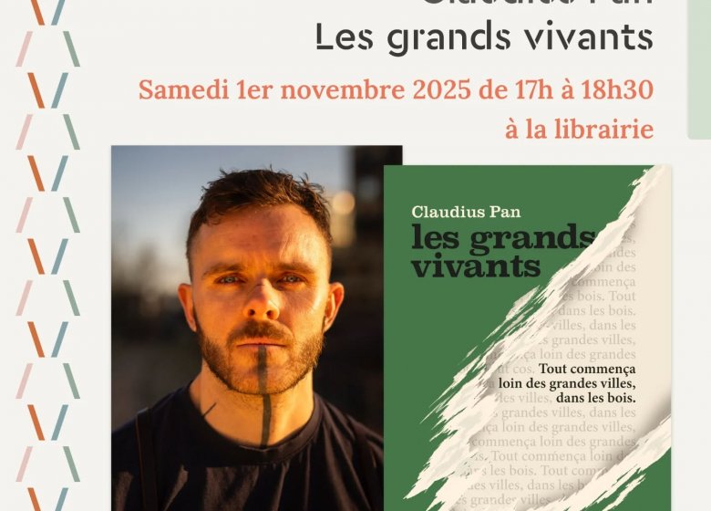Les Livres du Cosnier Rencontre avec l’auteur Claudius Pan