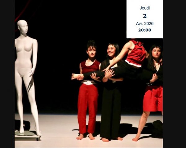 Danse contemporaine : « Rouge Carmin » (Cie La Guetteuse)