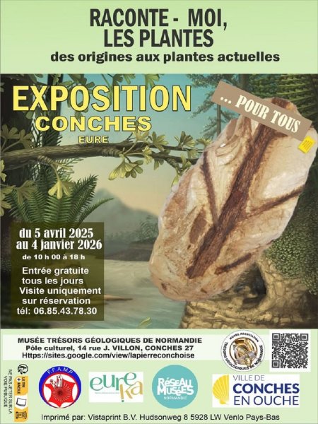 Raconte-moi les plantes, des origines aux plantes actuelles, du 05.04.25 au 04.01.26