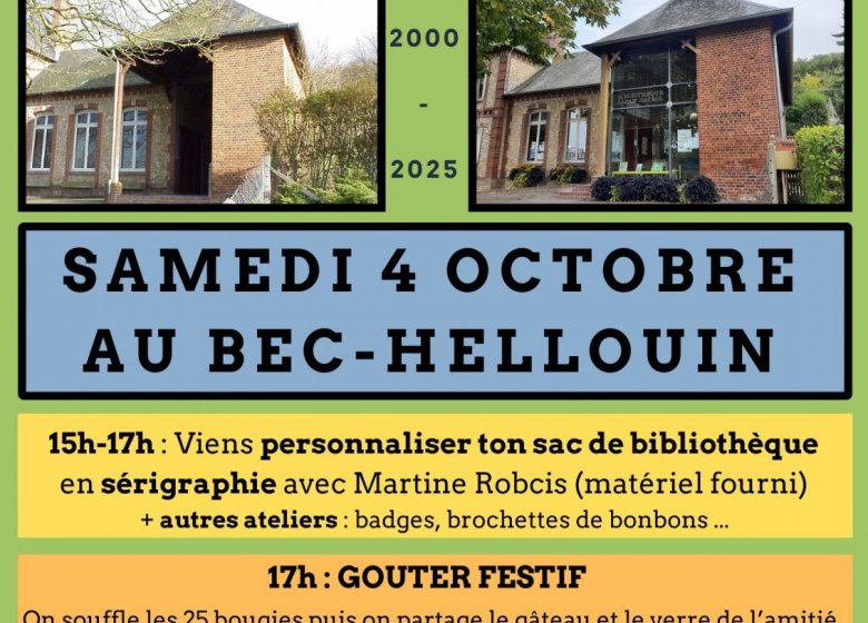 Grande fête à la bibliothèque