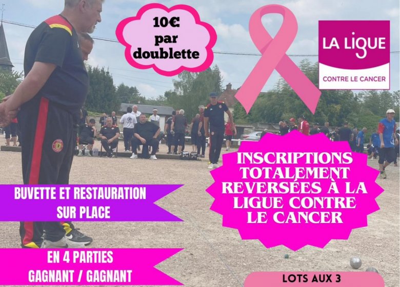 Octobre Rose : Concours de pétanque