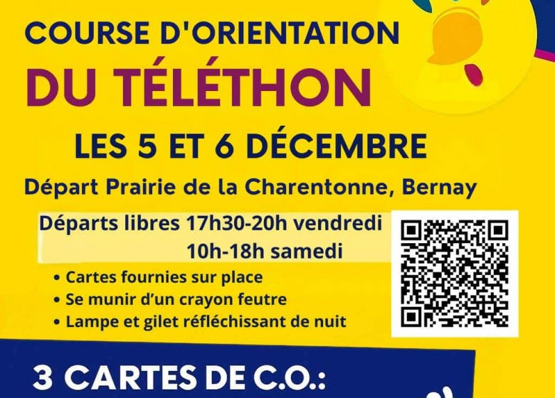 Découverte du biathlon et défis sportifs (Téléthon)