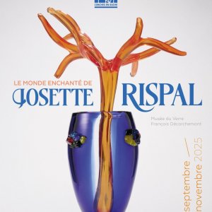 Musée du Verre François Décorchemont Le monde enchanté de Josette Rispal, du 20.09 au 30.11.2025