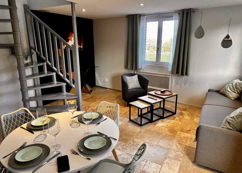 Le Pigeonnier – Duplex 4 personnes, Domaine de Tourny – Normandie