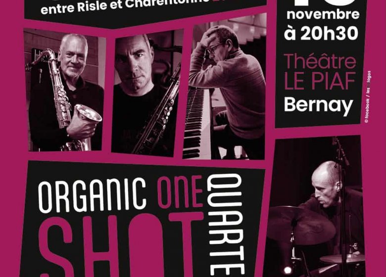Concert « Organic One Shot Quartet » (Jazz entre Risle et Charentonne)