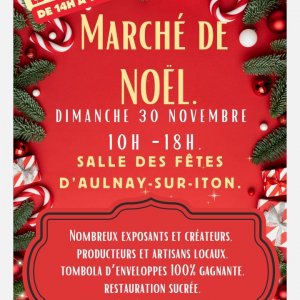 Marché de Noël à Aulnay-sur-Iton, 30.11.2025