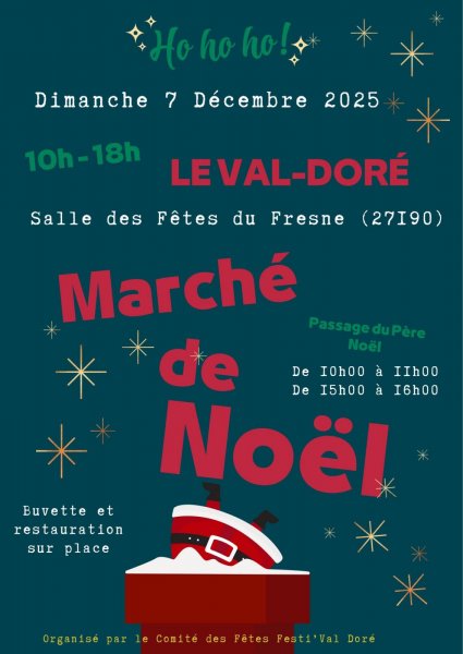 Marché de Noël au Fresne – Le Val Doré, 07.12.2025