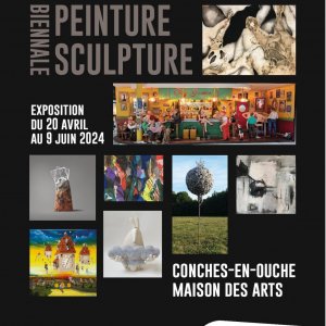 Lauréats de la Biennale Peinture - Sculpture 2023, du... Du 20 avr au 9 juin 2024