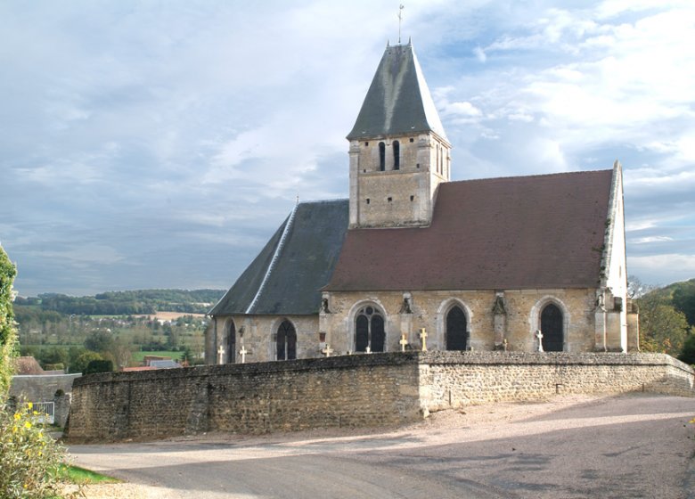 Présentation de l’église Saint Ouen de Berthenonville et de son histoire