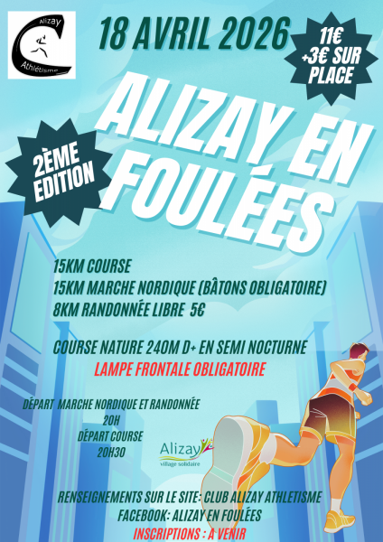 Course Alizay en Foulées