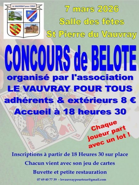 Concours de Belote