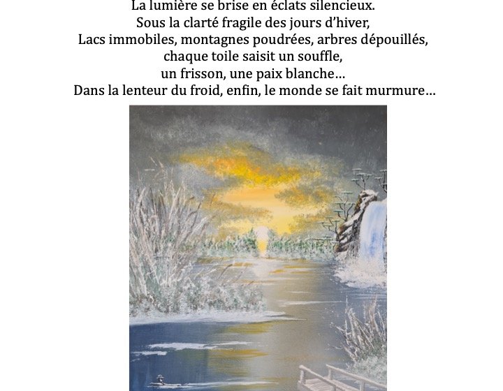 Exposition « Eclats d’hiver »