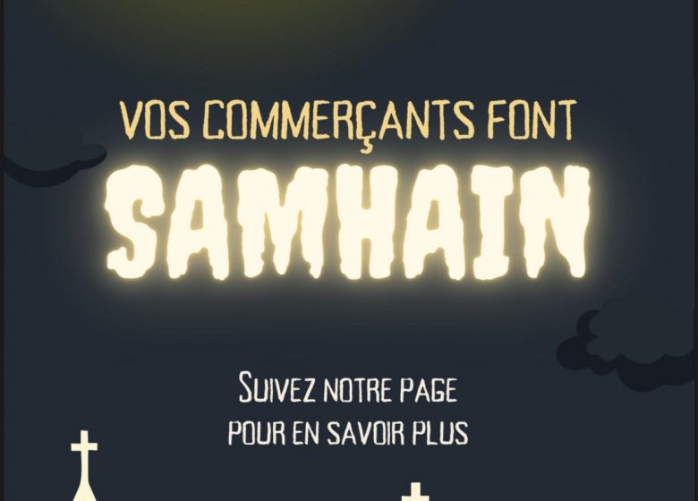 ADCAP Vos commerçants font Samhain