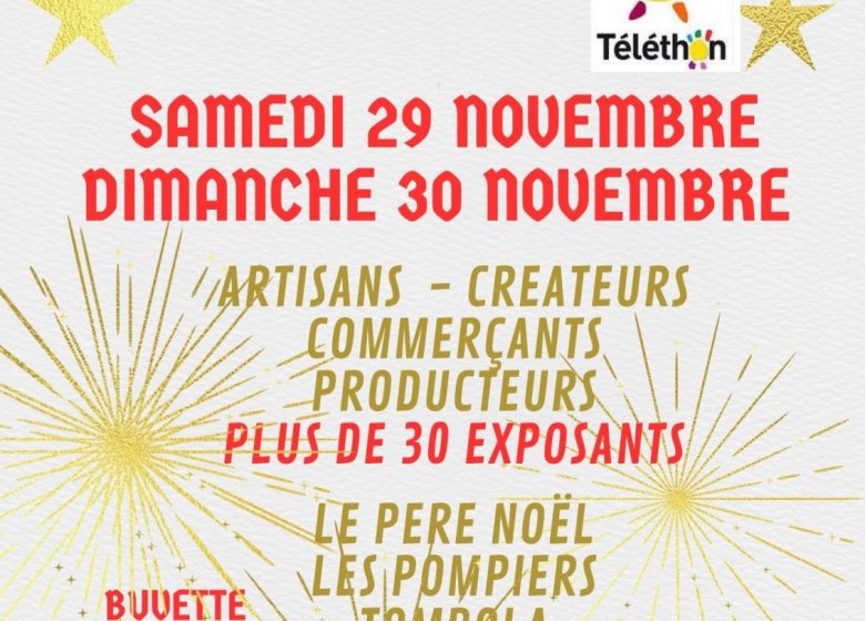 Oscar'don Marché de Noël au profit du Téléthon