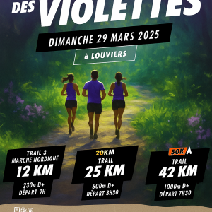 Trail et marche des Violettes