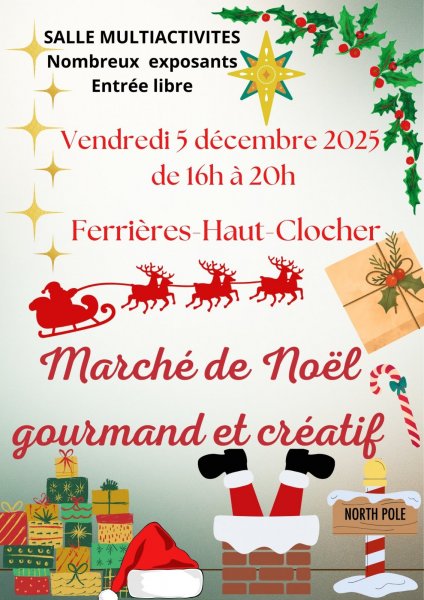 Marché de Noël à Ferrières-Haut-Clocher, 05.12.2025