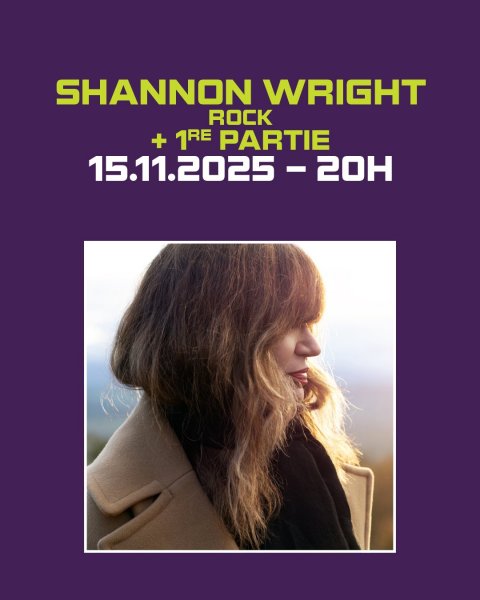 Concert :  Shannon Wright – Le Kubb