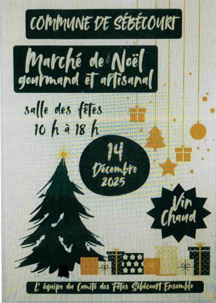 Marché de Noël à Sébécourt, 14.12.2025