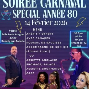 Soirée Carnaval Spécial année 80