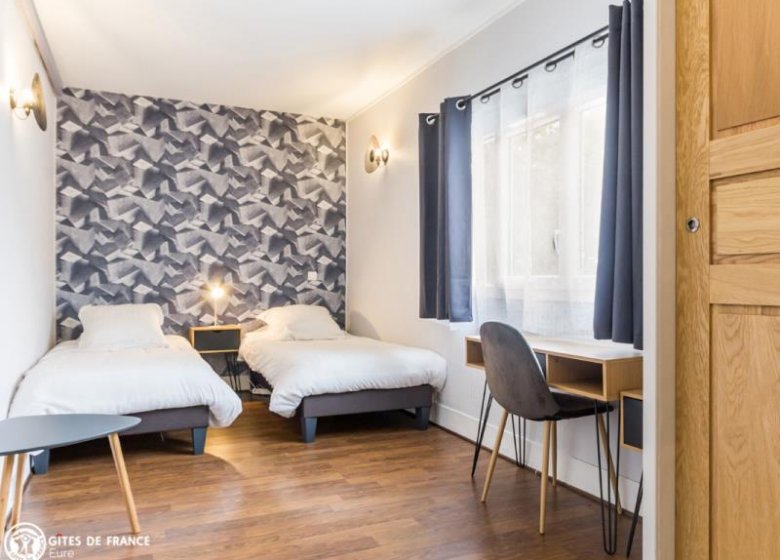 ST GERMAIN SUR AVRE Chambre d’hôtes L’havre de Saint Germain – La Chambre familiale