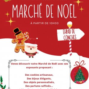 Marché de Noël de l’EHPAD de Conches, 14.12.2025