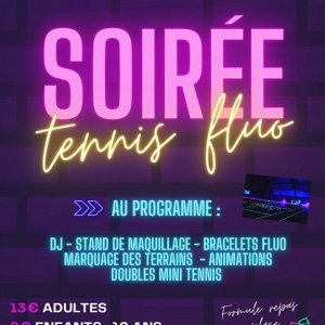 Soirée Tennis Fluo