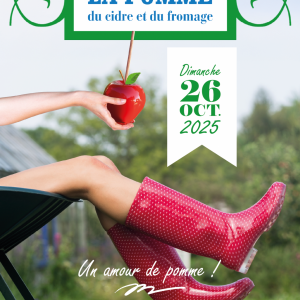 Ville de Conches Fête de la Pomme, du Cidre et du Fromage. Un amour de pomme, 26.10.2025