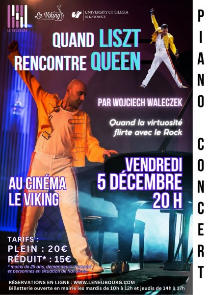 CONCERT « Quand Liszt rencontre Queen »