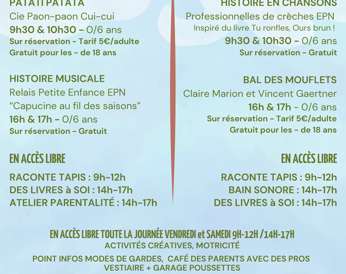 Festival Les Ptits Bouts – Bal des mouflets – MJC d’Évreux