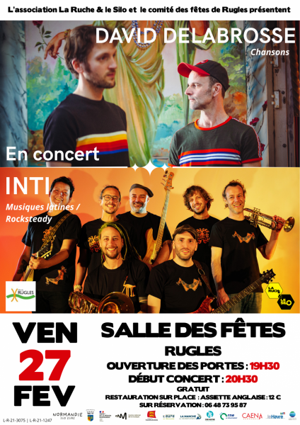 CONCERT HORS LES MURS David Delabrosse + INTI