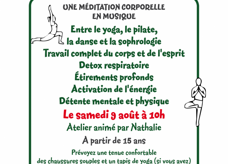 Atelier NIRVANA: « Détente corporelle et de l’esprit en musique »