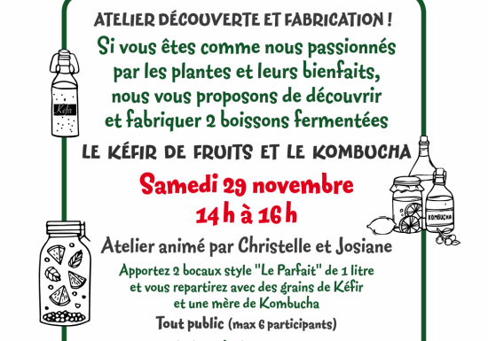 FABRIQUER SES BOISSONS FERMENTÉES à la maison forestière des Hogues