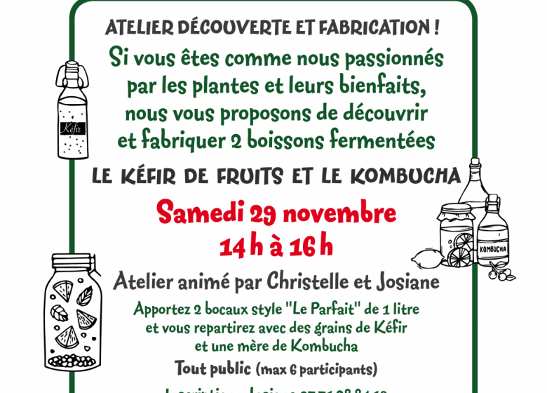 FABRIQUER SES BOISSONS FERMENTÉES à la maison forestière des Hogues