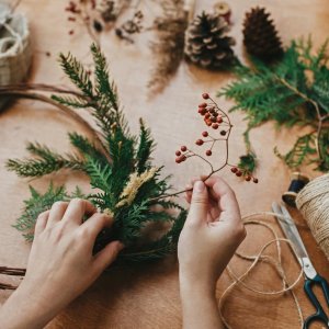 Atelier décorations de Noël