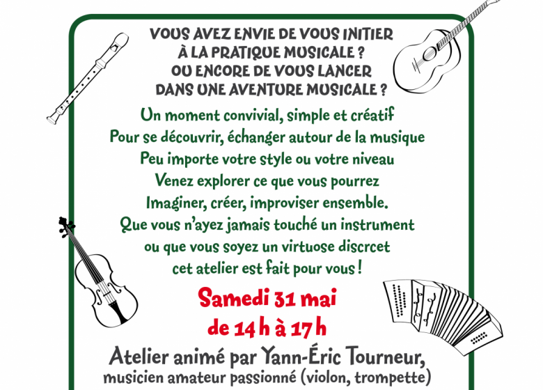 Atelier musical à la Maison Forestière des Hogues