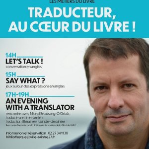 Un Après-midi in English : un traducteur au coeur des livres
