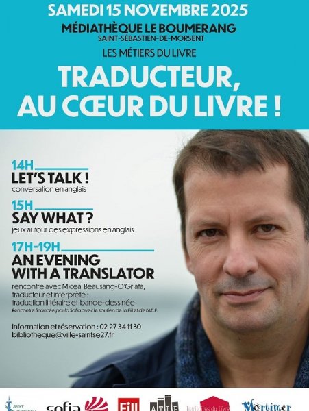 Un Après-midi in English : un traducteur au coeur des livres