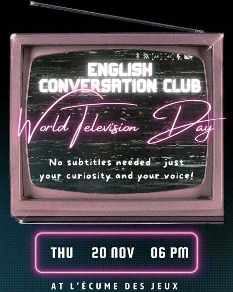 Café anglais à l’Ecume des Jeux