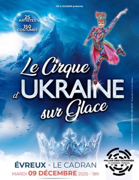 Le cirque d’Ukraine sur glace au Cadran d’Évreux