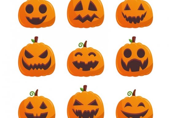 © Freepik Décoration de citrouilles