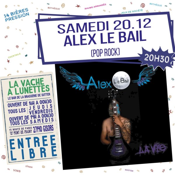 Concert « Alex Le Bail »