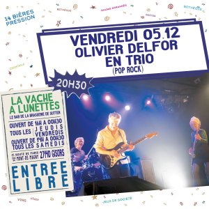 Concert « Olivier Delfor Trio »