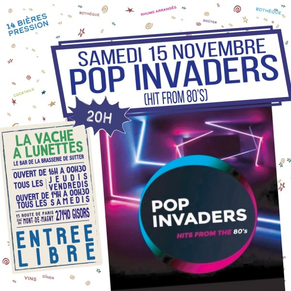 Concert « Pop Invaders »