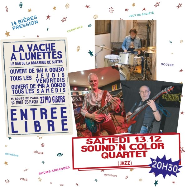 Concert « Sound’n Color Quartet »